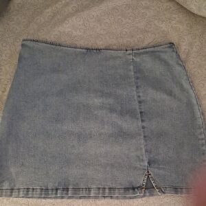 Denim Mini Skirt